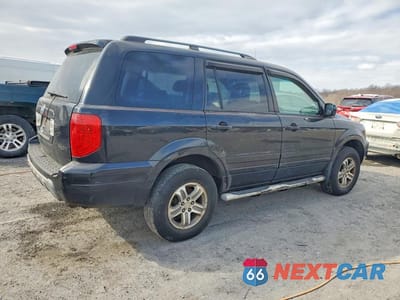 Trzecie zdjęcie samochodu z tyłu: 2003 HONDA PILOT EXL VIN:2HKYF18703H525351 - miniatura