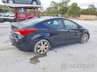 Trzecie zdjęcie samochodu z tyłu: 2012 HYUNDAI ELANTRA LIMITED VIN:5NPDH4AE0CH122179 - miniatura