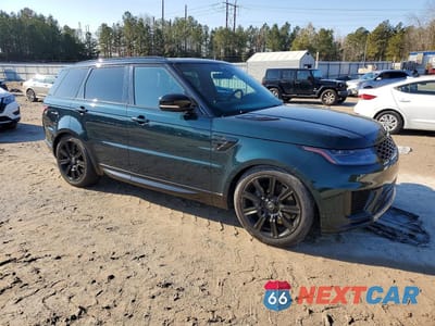 Czwarte zdjęcie samochodu z boku: 2020 LAND ROVER RANGE ROVER SPORT HSE VIN:SALWR2RY2LA700923 - miniatura