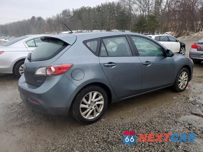 Trzecie zdjęcie samochodu z tyłu: 2012 MAZDA 3 I VIN:JM1BL1L86C1672795 - miniatura