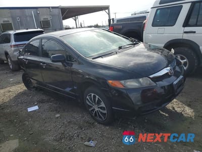 Czwarte zdjęcie samochodu z boku: 2009 HONDA CIVIC LX VIN:2HGFA16599H319777 - miniatura