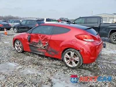 Drugie zdjęcie samochodu z przodu: 2017 HYUNDAI VELOSTER VALUE EDITION VIN:KMHTC6ADXHU321763 - miniatura