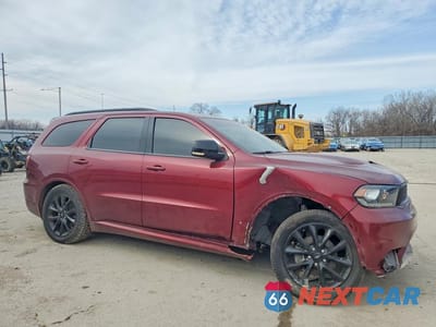 Czwarte zdjęcie samochodu z boku: 2019 DODGE DURANGO GT VIN:1C4RDJDG6KC781598 - miniatura