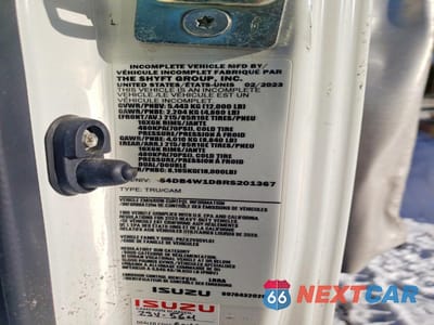 Zdjęcie 13 z 13 samochodu: 2024 ISUZU NPR BOX TRUCK VIN:54DB4W1D8RS201367 - miniatura
