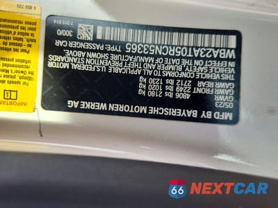 Zdjęcie 12 z 12 samochodu: 2024 BMW 430I VIN:WBA23AT05RCN53365 - miniatura
