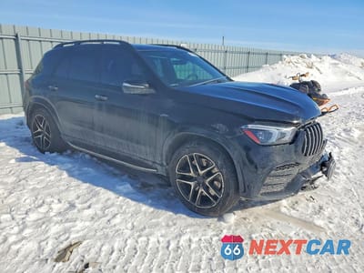Czwarte zdjęcie samochodu z boku: 2021 MERCEDES-BENZ GLE AMG 53 4MATIC VIN:4JGFB6BEXMA487302 - miniatura