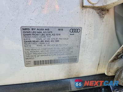 Zdjęcie 13 z 13 samochodu: 2018 AUDI Q5 PREMIUM VIN:WA1ANAFY6J2226147 - miniatura