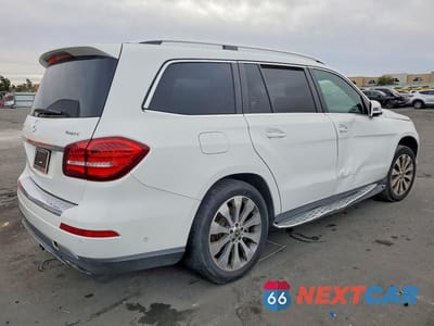 Trzecie zdjęcie samochodu z tyłu: 2017 MERCEDES-BENZ GLS 450 4MATIC VIN:4JGDF6EE4HA942951 - miniatura