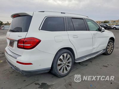 Trzecie zdjęcie samochodu z tyłu: 2017 MERCEDES-BENZ GLS 450 4MATIC VIN:4JGDF6EE4HA942951 - miniatura