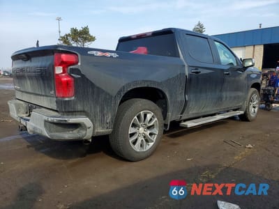 Trzecie zdjęcie samochodu z tyłu: 2026 CHEVROLET SILVERADO K1500 LT-L VIN:1GCPKKEK4TZ125176 - miniatura