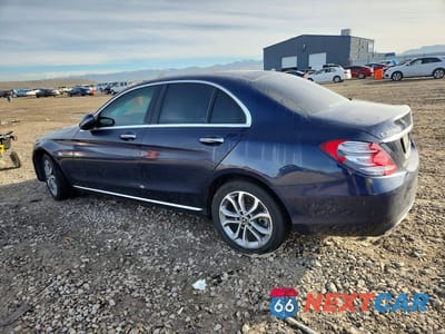 Drugie zdjęcie samochodu z przodu: 2018 MERCEDES-BENZ C 300 4MATIC VIN:WDDWF4KB1JR330117 - miniatura