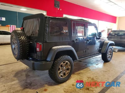 Trzecie zdjęcie samochodu z tyłu: 2014 JEEP WRANGLER UNLIMITED RUBICON VIN:1C4BJWFG0EL239759 - miniatura