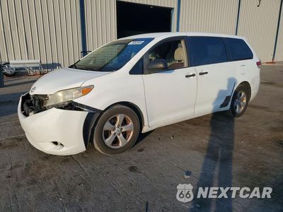 2011 TOYOTA SIENNA BASE 7-PASSENGER 5TDZK3DC2BS143829 - główne zdjęcie licytacji z USA - miniatura