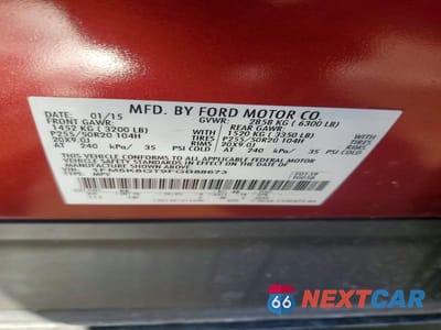 Zdjęcie 13 z 13 samochodu: 2015 FORD EXPLORER SPORT VIN:1FM5K8GT9FGB88673 - miniatura