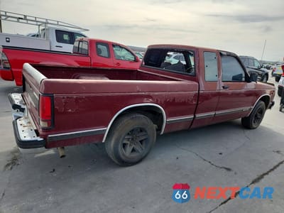 Trzecie zdjęcie samochodu z tyłu: 1993 CHEVROLET S TRUCK S10 VIN:1GCCS19Z1P8128015 - miniatura