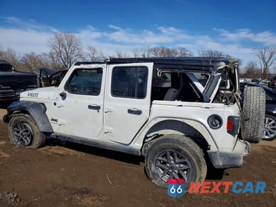 Drugie zdjęcie samochodu z przodu: 2023 JEEP WRANGLER SPORT VIN:1C4HJXDN9PW531400 - miniatura