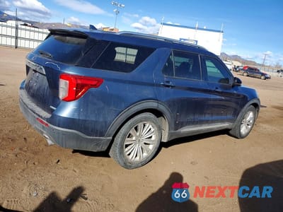 Trzecie zdjęcie samochodu z tyłu: 2020 FORD EXPLORER LIMITED VIN:1FMSK7FH8LGA27351 - miniatura