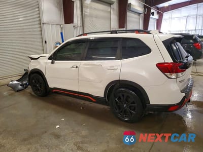 Drugie zdjęcie samochodu z przodu: 2021 SUBARU FORESTER SPORT VIN:JF2SKARC8MH536385 - miniatura