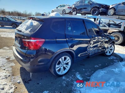Trzecie zdjęcie samochodu z tyłu: 2016 BMW X3 XDRIVE28I VIN:5UXWX9C55G0D88985 - miniatura