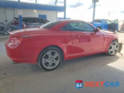 Trzecie zdjęcie samochodu z tyłu: 2002 LEXUS SC 430 BASE VIN:JTHFN48Y320005885 - miniatura