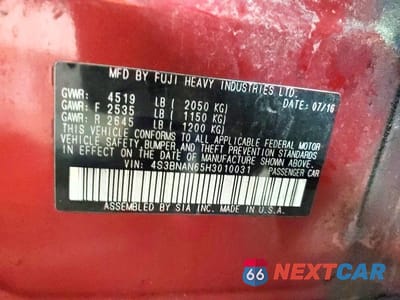 Zdjęcie 12 z 12 samochodu: 2017 SUBARU LEGACY 2.5I LIMITED VIN:4S3BNAN65H3010031 - miniatura