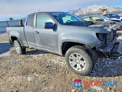 Czwarte zdjęcie samochodu z boku: 2017 CHEVROLET COLORADO LT VIN:1GCHTCENXH1238573 - miniatura