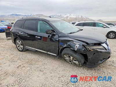 Czwarte zdjęcie samochodu z boku: 2013 NISSAN PATHFINDER S VIN:5N1AR2MM2DC665209 - miniatura