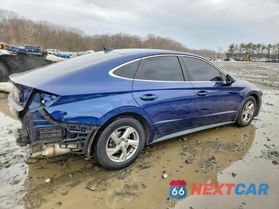 Trzecie zdjęcie samochodu z tyłu: 2021 HYUNDAI SONATA SE VIN:5NPEG4JA0MH065990 - miniatura