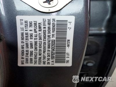Zdjęcie 12 z 12 samochodu: 2013 HONDA CIVIC LX VIN:19XFB2F54DE293353 - miniatura