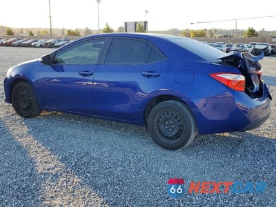 Drugie zdjęcie samochodu z przodu: 2016 TOYOTA COROLLA L VIN:5YFBURHE7GP568649 - miniatura