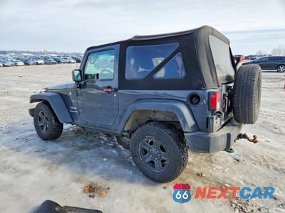Drugie zdjęcie samochodu z przodu: 2017 JEEP WRANGLER SPORT VIN:1C4AJWAG9HL610652 - miniatura