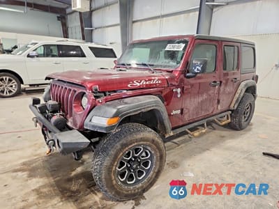 2021 JEEP WRANGLER UNLIMITED SPORT 1C4HJXDN7MW576332 - główne zdjęcie licytacji z USA - miniatura