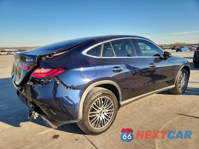Trzecie zdjęcie samochodu z tyłu: 2024 MERCEDES-BENZ GLC COUPE 300 4MATIC VIN:W1NKJ4HB7RF206065 - miniatura