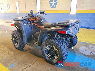 Trzecie zdjęcie samochodu z tyłu: 2023 CFMOTO CFORCE 600 ATV VIN:LCELDUZL2PT000225 - miniatura