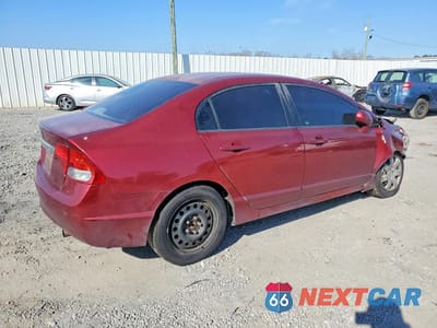 Trzecie zdjęcie samochodu z tyłu: 2010 HONDA CIVIC LX VIN:2HGFA1F57AH574500 - miniatura