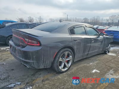 Trzecie zdjęcie samochodu z tyłu: 2016 DODGE CHARGER SXT VIN:2C3CDXJG0GH141148 - miniatura
