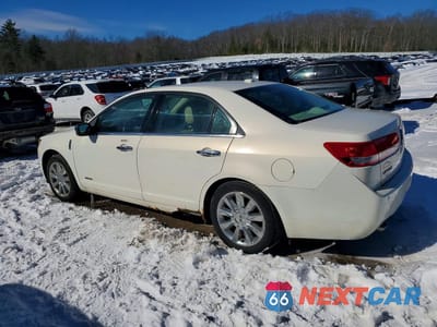 Drugie zdjęcie samochodu z przodu: 2012 LINCOLN MKZ HYBRID VIN:3LNDL2L34CR803680 - miniatura