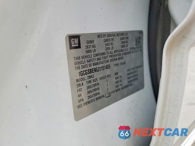 Zdjęcie 12 z 12 samochodu: 2018 CHEV COLORADO VIN:1GCGSBEN6J1151459 - miniatura