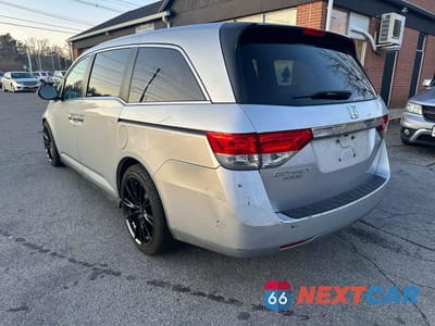 Trzecie zdjęcie samochodu z tyłu: 2015 HONDA ODYSSEY EXL VIN:5FNRL5H68FB071963 - miniatura