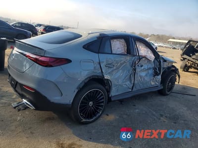 Trzecie zdjęcie samochodu z tyłu: 2026 MERCEDES-BENZ GLC COUPE 300 4MATIC VIN:W1NKJ4HB3TF483609 - miniatura