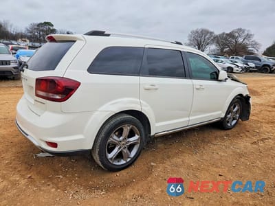 Trzecie zdjęcie samochodu z tyłu: 2018 DODGE JOURNEY CROSSROAD VIN:3C4PDCGB7JT158190 - miniatura
