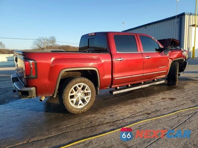 Trzecie zdjęcie samochodu z tyłu: 2017 GMC SIERRA K1500 SLT VIN:3GTU2NEC6HG247428 - miniatura