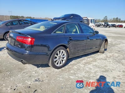 Trzecie zdjęcie samochodu z tyłu: 2014 AUDI A6 PREMIUM PLUS VIN:WAUFGAFC3EN096730 - miniatura