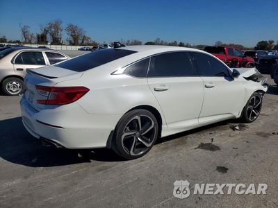 Trzecie zdjęcie samochodu z tyłu: 2022 HONDA ACCORD SPORT VIN:1HGCV1F3XNA008051 - miniatura