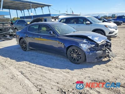 Czwarte zdjęcie samochodu z boku: 2009 MASERATI QUATTROPORTE S VIN:ZAMJK39A490045222 - miniatura