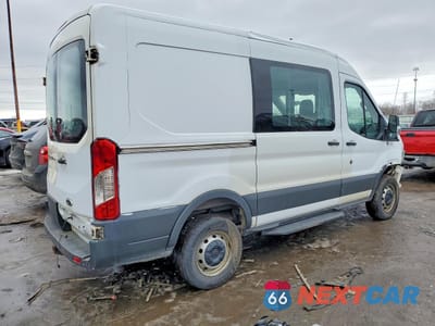 Trzecie zdjęcie samochodu z tyłu: 2017 FORD TRANSIT 250 DELIVERY VAN VIN:1FTYR1CM3HKA14634 - miniatura
