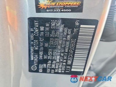 Zdjęcie 13 z 13 samochodu: 2023 HYUNDAI TUCSON VIN:KM8JECA14PU096082 - miniatura