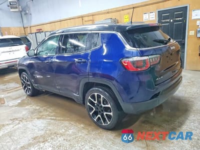 Drugie zdjęcie samochodu z przodu: 2019 JEEP COMPASS LIMITED VIN:3C4NJDCB6KT656393 - miniatura