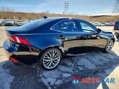 Trzecie zdjęcie samochodu z tyłu: 2014 LEXUS IS 250 BASE VIN:JTHCF1D21E5001101 - miniatura