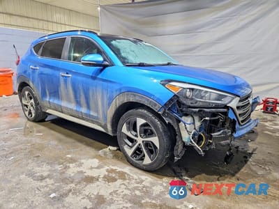 Czwarte zdjęcie samochodu z boku: 2017 HYUNDAI TUCSON LIMITED VIN:KM8J3CA28HU487073 - miniatura